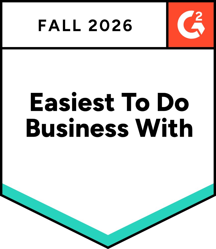 G2 Easiest To Do Business With